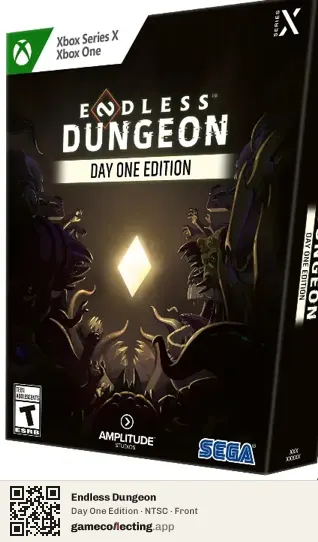 Endless Dungeon Xbox Series X, NTSC box front