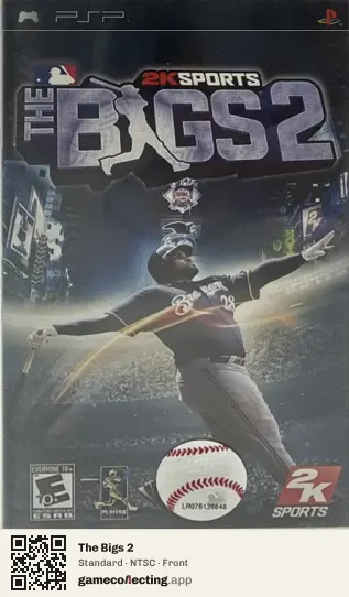 The Bigs 2 PlayStation Portable, NTSC box front