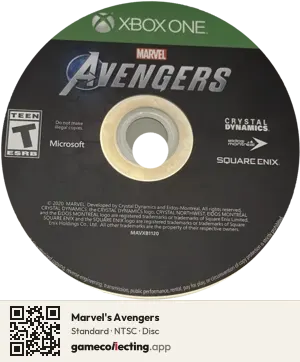 Marvel's Avengers Xbox One, NTSC disc