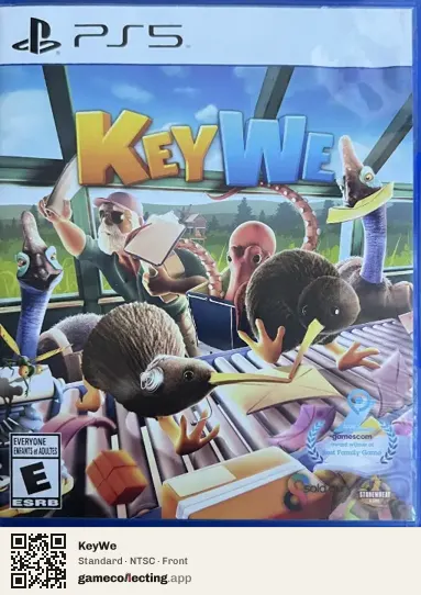 KeyWe PlayStation 5, NTSC box front