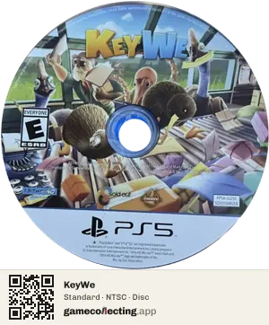 KeyWe PlayStation 5, NTSC disc