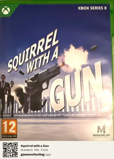 Squirrel with a Gun Xbox Series X, PAL box front