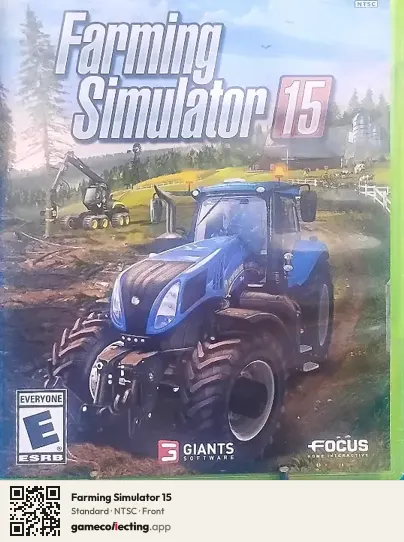 Farming Simulator 15 Xbox 360, NTSC box front