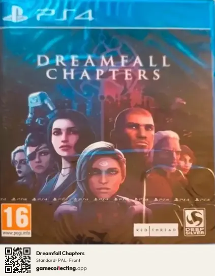 Dreamfall Chapters PlayStation 4, PAL box front