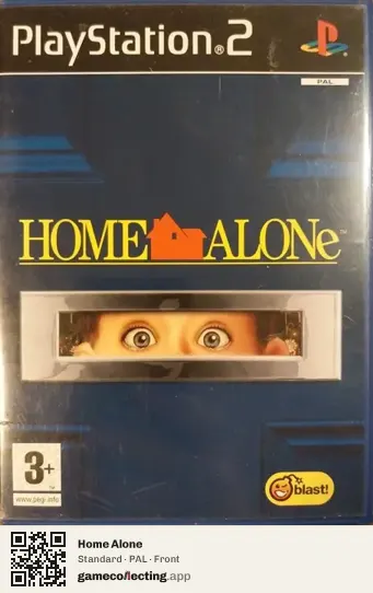 Home Alone PlayStation 2, PAL box front