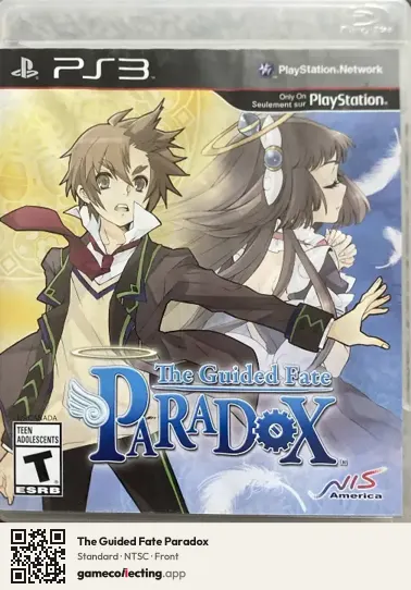 The Guided Fate Paradox PlayStation 3, NTSC box front