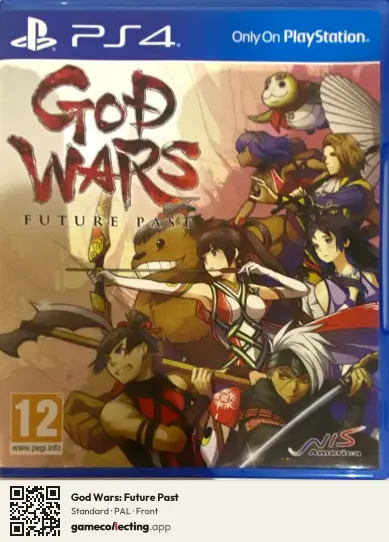 God Wars: Future Past PlayStation 4, PAL box front