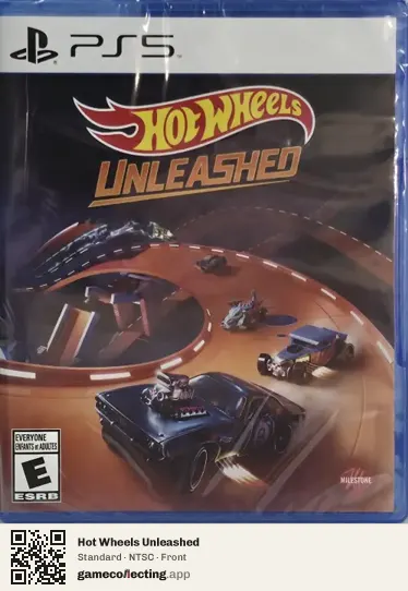 Hot Wheels Unleashed PlayStation 5, NTSC box front
