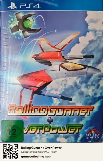 Rolling Gunner + Over Power PlayStation 4, PAL box front