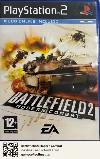 Battlefield 2: Modern Combat PlayStation 2, Portugal box front