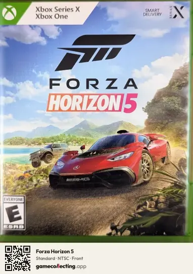 Forza Horizon 5 Xbox Series X, NTSC box front