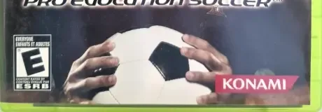 Pro Evolution Soccer 2008, the ESRB box on its front