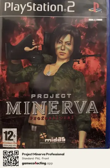 Project Minerva Professional PlayStation 2, PAL box front