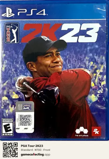 PGA Tour 2K23 PlayStation 4, NTSC box front