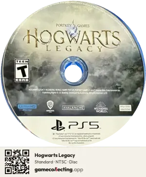 Hogwarts Legacy PlayStation 5, NTSC disc