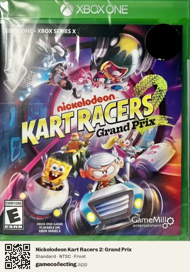 Nickelodeon Kart Racers 2: Grand Prix Xbox One, NTSC box front