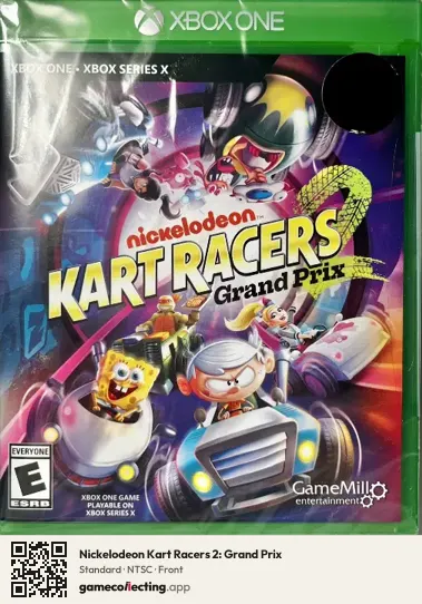 Nickelodeon Kart Racers 2: Grand Prix Xbox One, NTSC box front