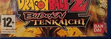 Dragon Ball Z: Budokai Tenkaichi, the PEGI square on its front