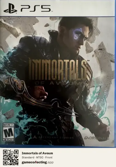 Immortals of Aveum PlayStation 5, NTSC box front