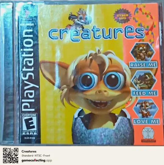 Creatures PlayStation, NTSC box front