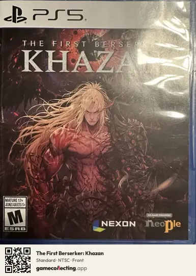 The First Berserker: Khazan PlayStation 5, NTSC box front
