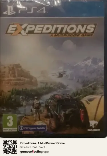 Expeditions: A MudRunner Game PlayStation 4, PAL box front