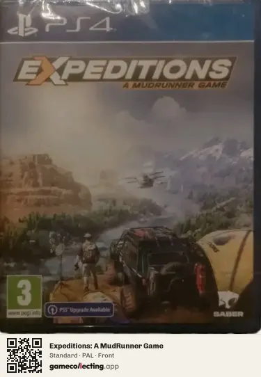 Expeditions: A MudRunner Game PlayStation 4, PAL box front