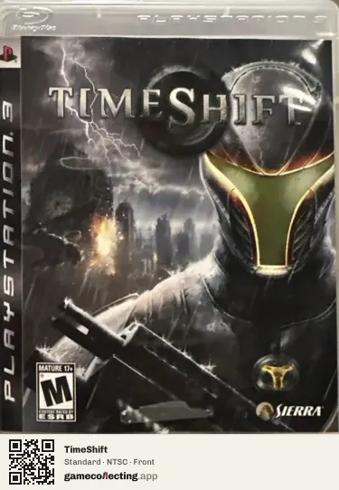 TimeShift PlayStation 3, NTSC box front