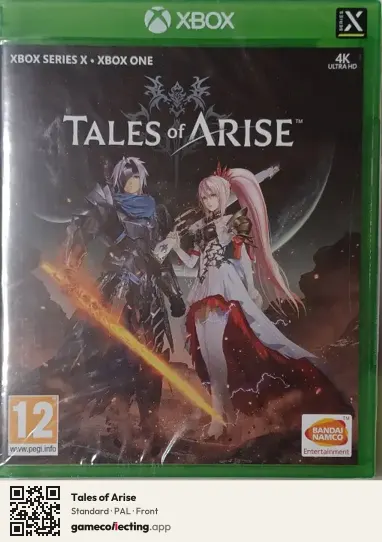 Tales of Arise Xbox Series X, PAL box front