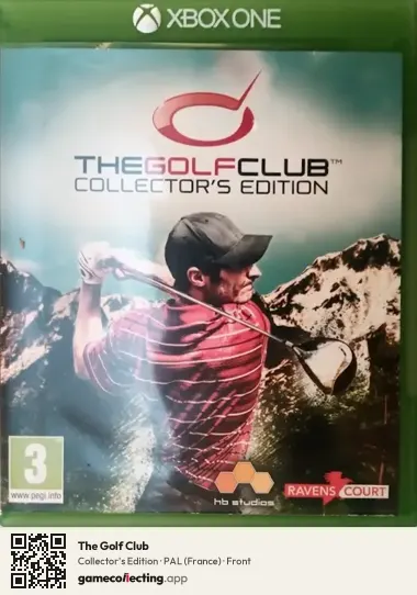 The Golf Club Xbox One, France box front