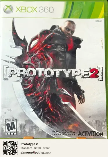 Prototype 2 Xbox 360, NTSC box front