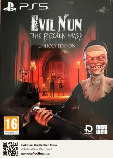 Evil Nun: The Broken Mask PlayStation 5, PAL box front