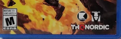 Red Faction: Guerrilla Re-Mars-tered, the ESRB box on its front