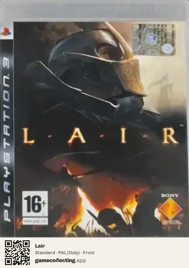 Lair PlayStation 3, Italy box front