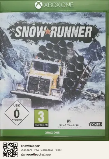SnowRunner Xbox One, Germany box front
