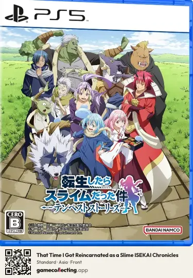 That Time I Got Reincarnated as a Slime ISEKAI Chronicles PlayStation 5, Asia box front