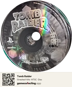 Tomb Raider PlayStation, NTSC disc