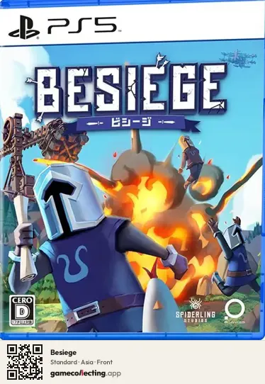 Besiege PlayStation 5, Asia box front