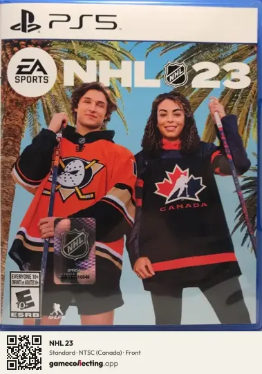 NHL 23 PlayStation 5, Canada box front