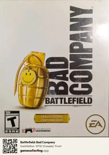 Battlefield: Bad Company PlayStation 3, Canada box front