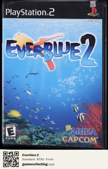 Everblue 2 PlayStation 2, NTSC box front