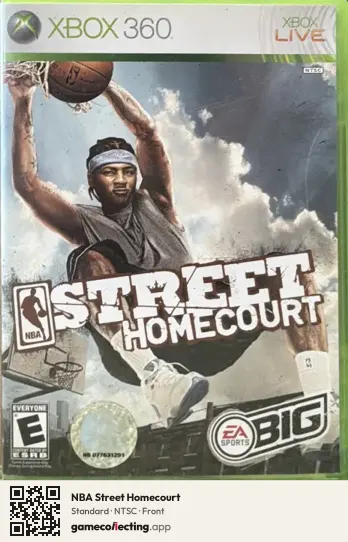 NBA Street Homecourt Xbox 360, NTSC box front