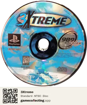 3Xtreme PlayStation, NTSC disc
