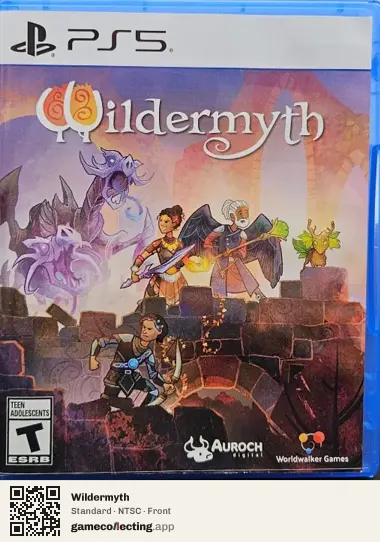 Wildermyth PlayStation 5, NTSC box front