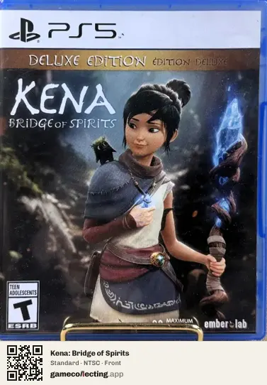 Kena: Bridge of Spirits PlayStation 5, NTSC box front