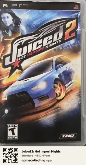 Juiced 2: Hot Import Nights PlayStation Portable, NTSC box front