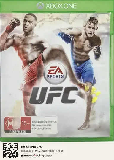 EA Sports UFC Xbox One, Australia box front