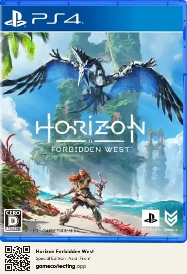 Horizon Forbidden West PlayStation 4, Asia box front