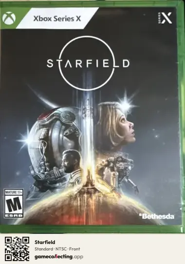 Starfield Xbox Series X, NTSC box front