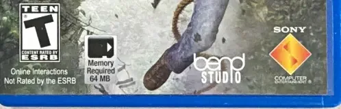 Uncharted: Golden Abyss, the ESRB box on its front